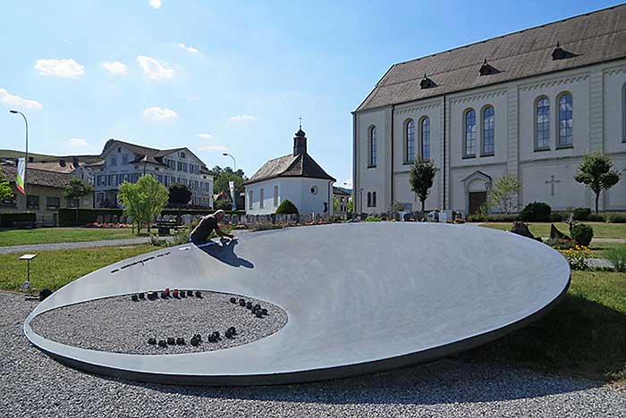 Gemeinschaftsgrab Friedhof Bütschwil