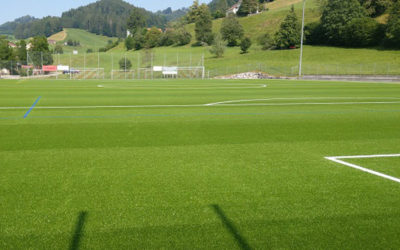 Sportplatz bauen – Sportplatz Bühler in neuem Grün