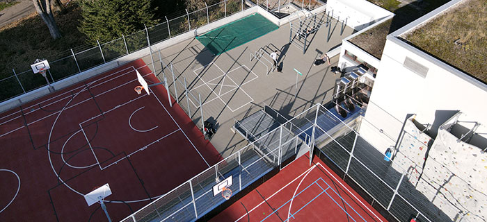 Sportplatz bauen mit Fässler Freiraumplanung