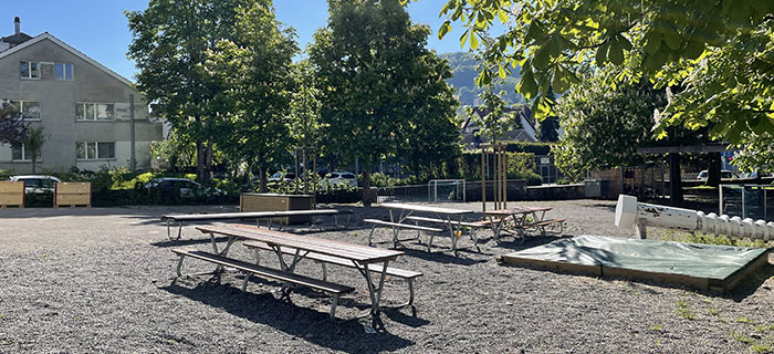Freiraumplanung Schulanlage Bruggen St. Gallen