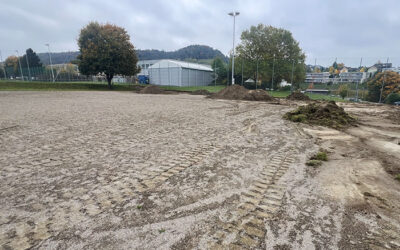 Neuer Kunstrasenplatz für die Sportanlage Ebnet Bronschhofen